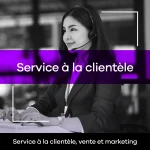 service à la clientèle et marketing