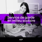 Service de garde en milieu scolaire – SDG